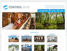 Tablet Screenshot of control-union.fr